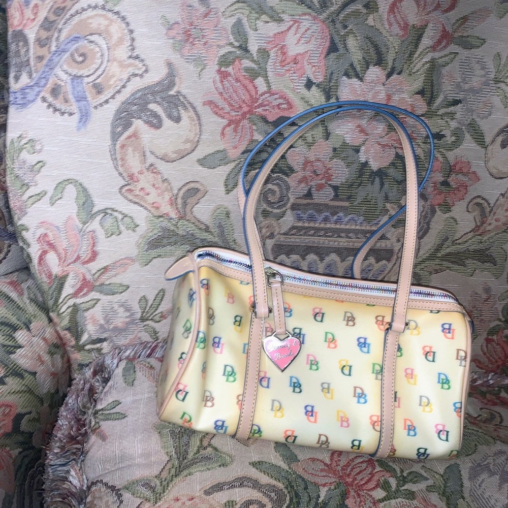 Yellow, Dooney, and Bourke purse